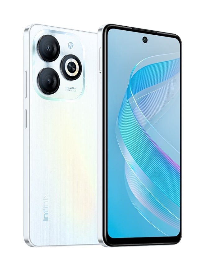 إنفينيكس - هاتف Galaxy Smart 8 ثنائي الشريحة باللون الأبيض وذاكرة وصول عشوائي سعة 2 جيجابايت وذاكرة داخلية سعة 64 جيجابايت ويدعم تقنية 4G - إصدار الشرق الأوسط - Image 1