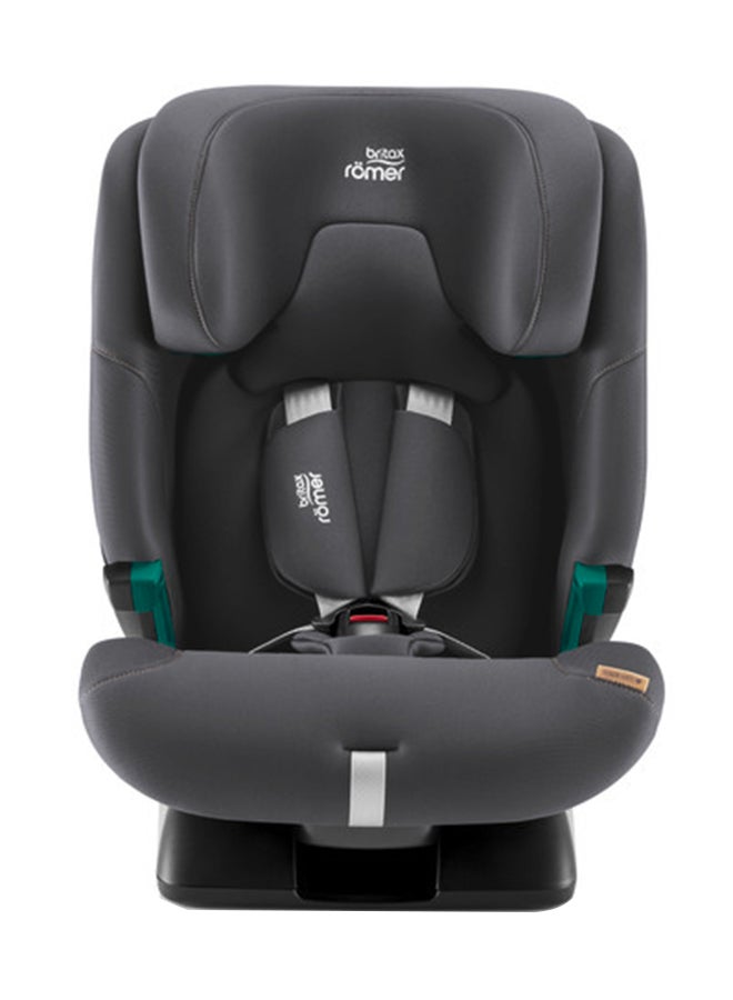 بريتاكس رومر - Advansafix Pro Car Seat For 15 Months To 12 Years, Forward Facing, Isofix 5 point Safety Harness - I-Size Safety Standards - Midnight Grey - Image 1