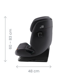 Britax Romer Advansafix Pro Car Seat For 15 Months To 12 Years, Forward Facing, Isofix 5 point Safety Harness - I-Size Safety Standards - Night Blue  - Image 2