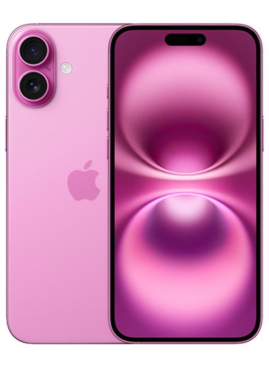 Apple iPhone 16 Plus 256GB Pink 5G With FaceTime - Middle East Version - Image 1