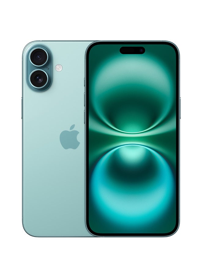 iPhone 16 128GB Teal 5G With FaceTime - Middle East Version - pnsku/N70105550V/45/_/1725964713/4a675c1a-e5f7-44be-b1b9-593047396f81