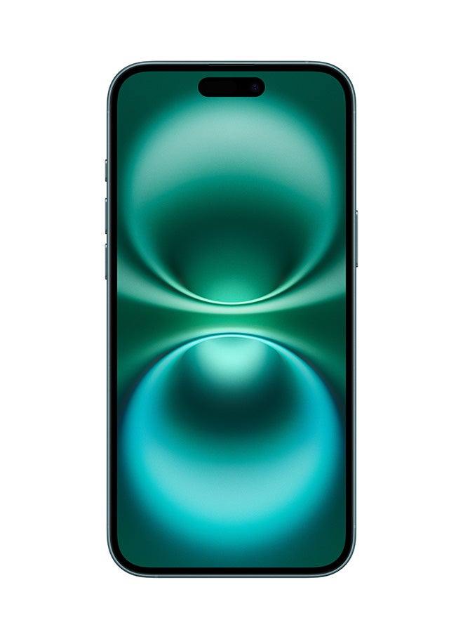 أبل - آيفون 16 سعة 256 جيجابايت، أزرق مخضر، 5G مع فيس تايم - نسخة الشرق الأوسط - Image 1