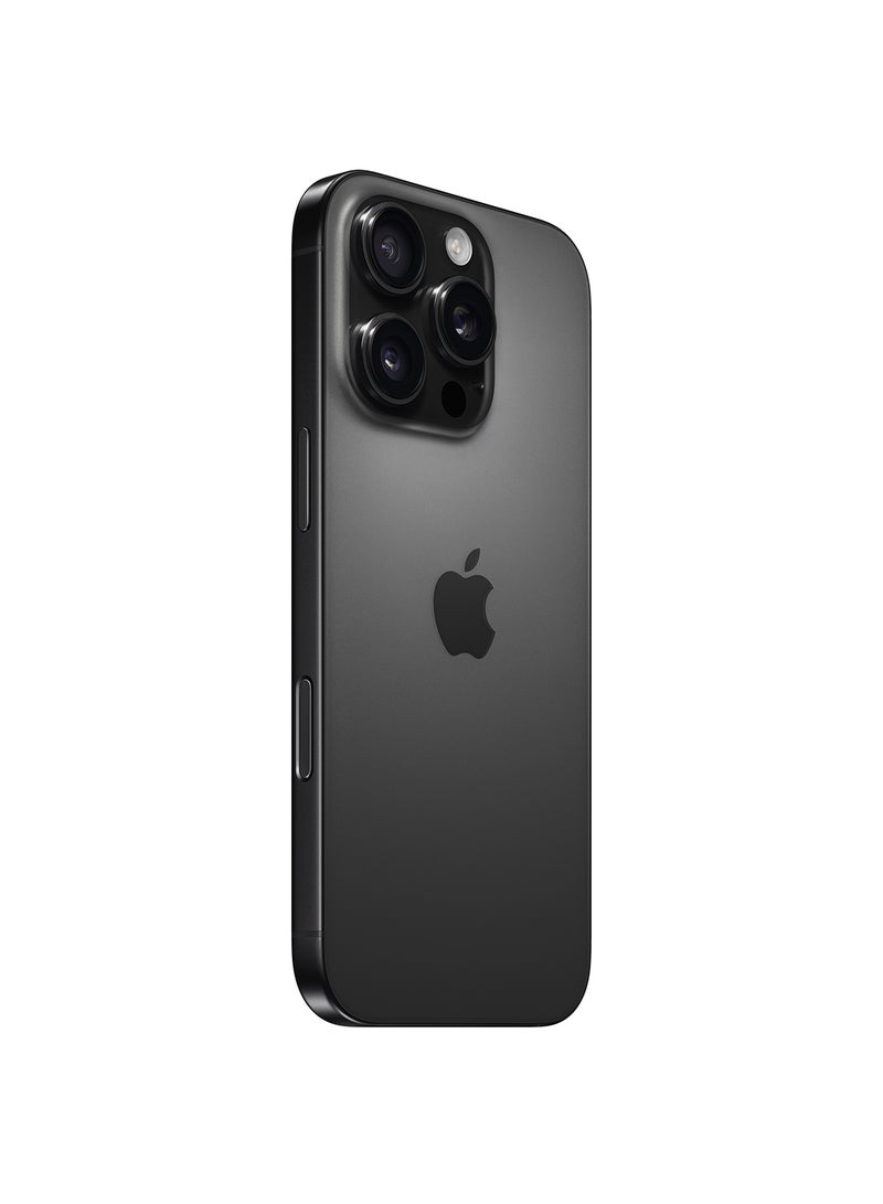 Apple - iPhone 16 Pro 128GB Black Titanium 5G With FaceTime - Middle East Version - Image 1