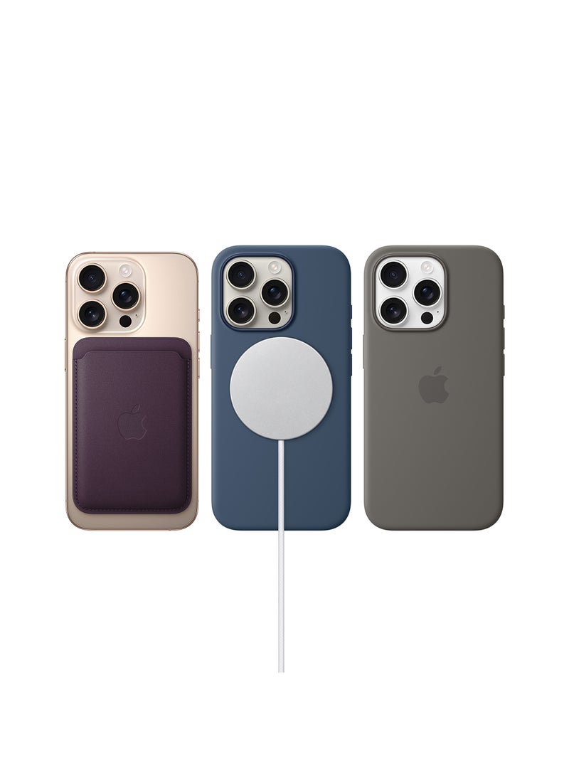 Apple - iPhone 16 Pro Max 256GB White Titanium 5G With FaceTime - Middle East Version - Image 1