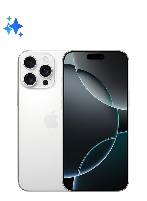 iPhone 16 Pro Max 256GB White Titanium 5G With FaceTime - Middle East Version