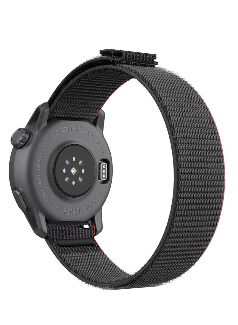 COROS PACE 3 Sport Watch GPS, Lightweight and Comfort, 17 Days Battery Life, Dual-Frequency GPS, Heart Rate, Navigation, Sleep Track, Training Plan, Run, Bike, and Ski Nylon Band Ink Black  - Image 5