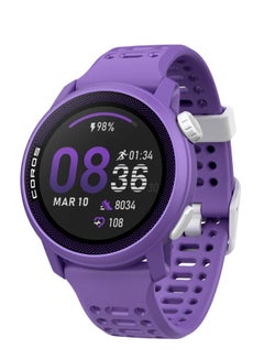 COROS PACE 3 Sport Watch GPS, Lightweight and Comfort, 17 Days Battery Life, Dual-Frequency GPS, Heart Rate, Navigation, Sleep Track, Training Plan, Run, Bike, and Ski Silicone Band Violet  - Image 1