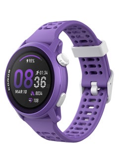 COROS PACE 3 Sport Watch GPS, Lightweight and Comfort, 17 Days Battery Life, Dual-Frequency GPS, Heart Rate, Navigation, Sleep Track, Training Plan, Run, Bike, and Ski Silicone Band Violet  - Image 3