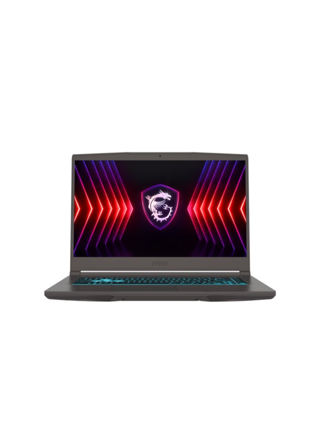 إم اس أي - كمبيوتر محمول رفيع A15 بشاشة مقاس 15.6 بوصة ومعالج Ryzen 7-7735HS وذاكرة وصول عشوائي 16 جيجابايت ومحرك أقراص SSD سعة 512 جيجابايت وبطاقة رسومات Nvidia GeForce RTX 4050 سعة 6 جيجابايت ونظام تشغيل Windows 11 - Image 1