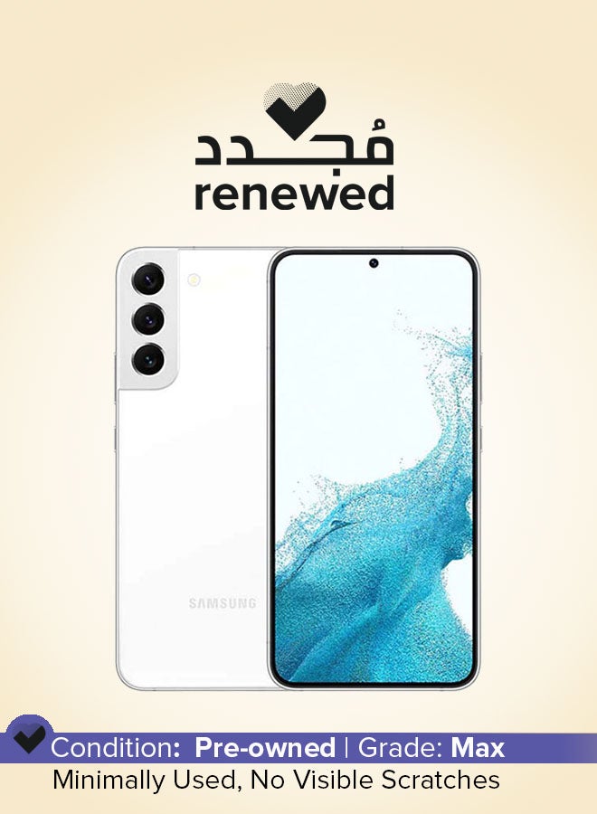 سامسونج Renewed - Galaxy S22 Plus Single SIM Phantom White 8GB RAM 256GB 5G - Image 1