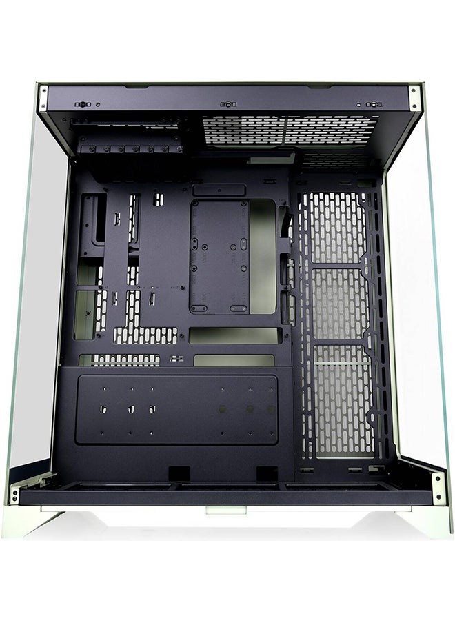 Thermaltake CTE E550 TG Mid Tower ATX Case, 3 Tempered Glass Panels Hidden-Connector Motherboard Support Three-Way VGA Installations Dual Chamber Design Matcha Green  - Image 4
