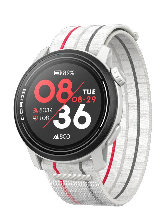 PACE 3 Sport Watch GPS, Lightweight and Comfort, 17 Days Battery Life, Dual-Frequency GPS, Heart Rate, Navigation, Sleep Track, Training Plan, Run, Bike, and Ski White With Nylon Band - pnsku/N70105777V/45/_/1725285258/d7f2de87-c75b-4026-bea1-2a4adc088992