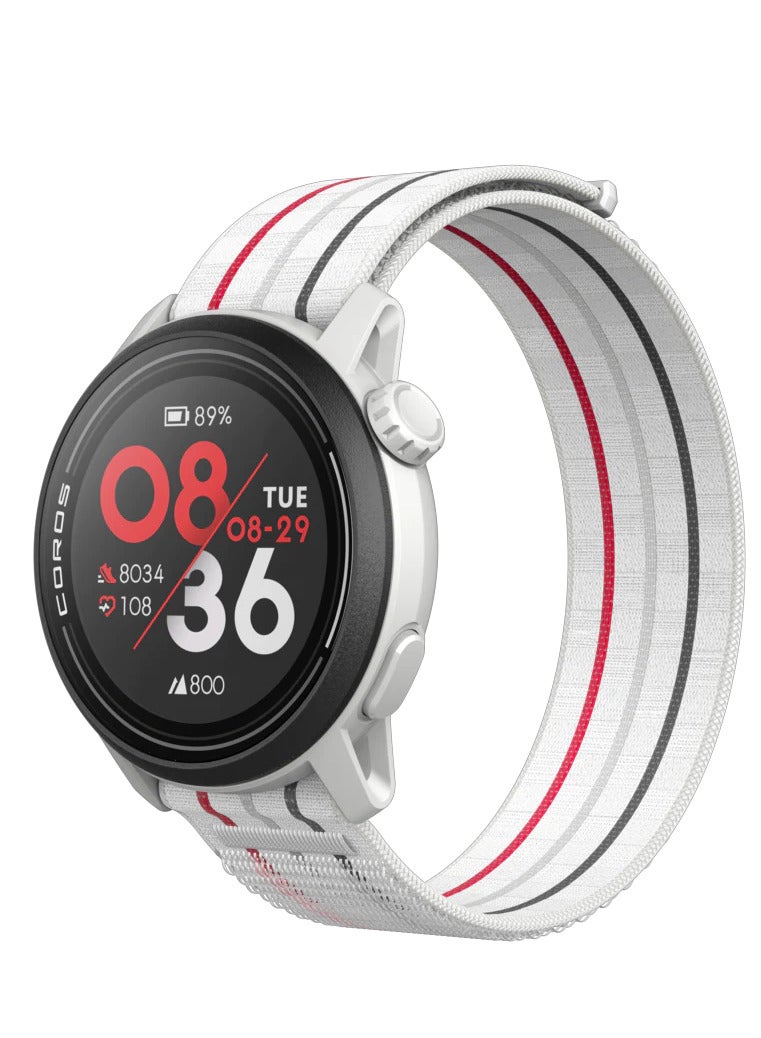 PACE 3 Sport Watch GPS, Lightweight and Comfort, 17 Days Battery Life, Dual-Frequency GPS, Heart Rate, Navigation, Sleep Track, Training Plan, Run, Bike, and Ski White With Nylon Band - pnsku/N70105777V/45/_/1725285259/262d19c6-f6c0-48b9-9684-4ff54cb017d3