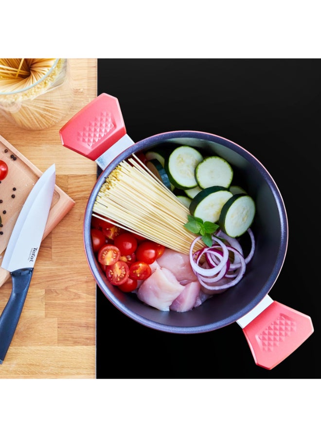 تيفال طاجن خبير بغطاء زجاجي أحمر - Image 4