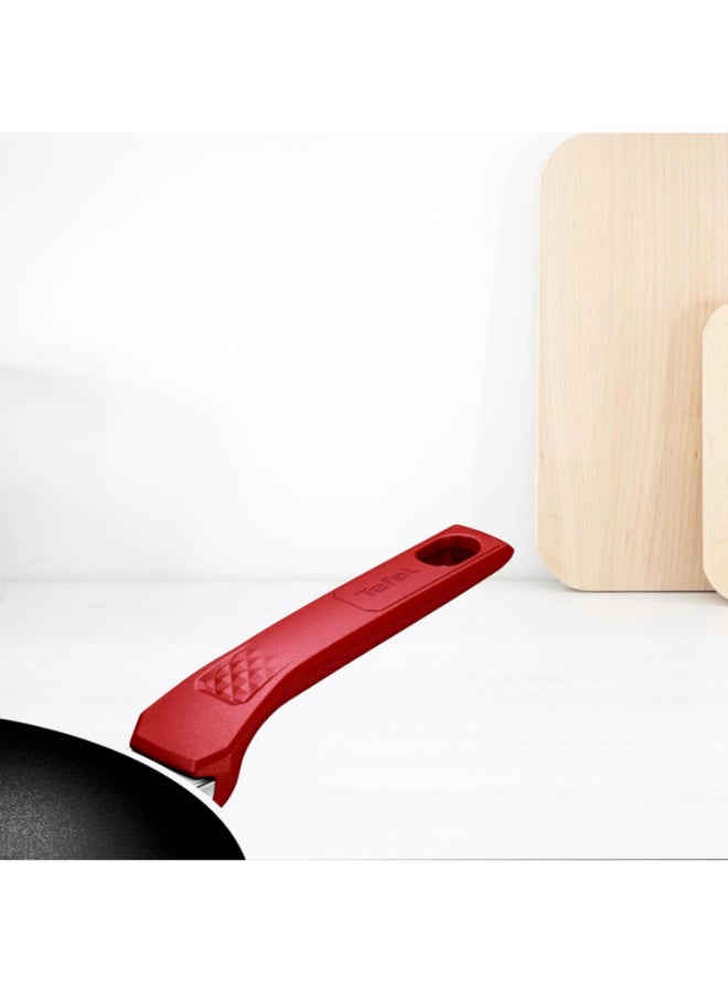 تيفال مقلاة تفال الخبيرة مقاس 20 سم مع مقبض مريح حمراء - Image 3