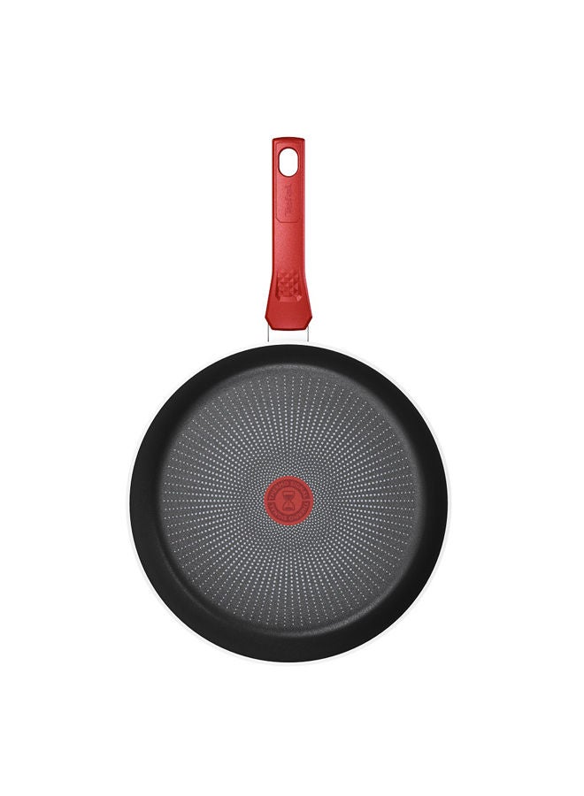Expert Frypan With Ergonomic Handle Red