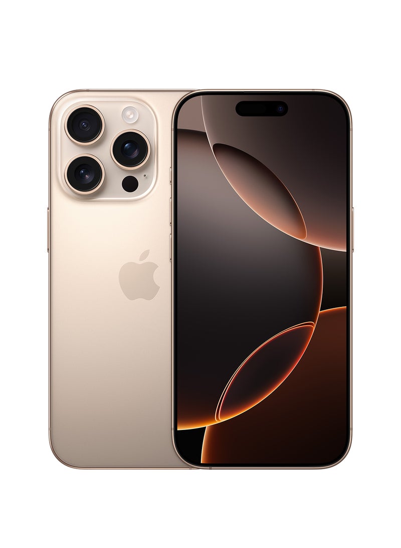 iPhone 16 Pro 256GB Desert Titanium 5G With FaceTime - USA Version (e-SIM only) - pnsku/N70105836V/45/_/1725965010/93894cce-6b28-4c12-b344-8a26184b074d