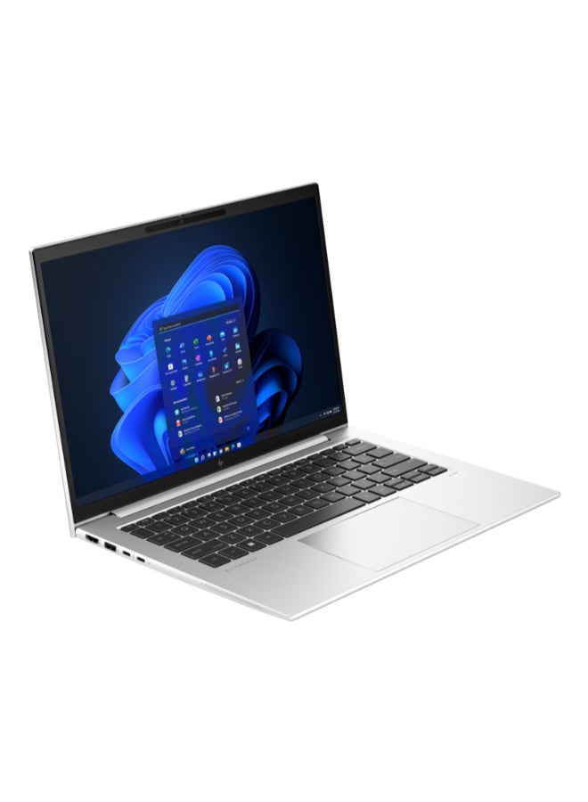 HP 840 G10 PC Wolf Pro Security Edition (Upgraded Version) Laptop With 14-Inch WQXGA Display,Core i7 1335U Processor/32GB RAM/1TB SSD/Windows 11 Pro/819F9EA#ABV English/Arabic silver  - Image 3