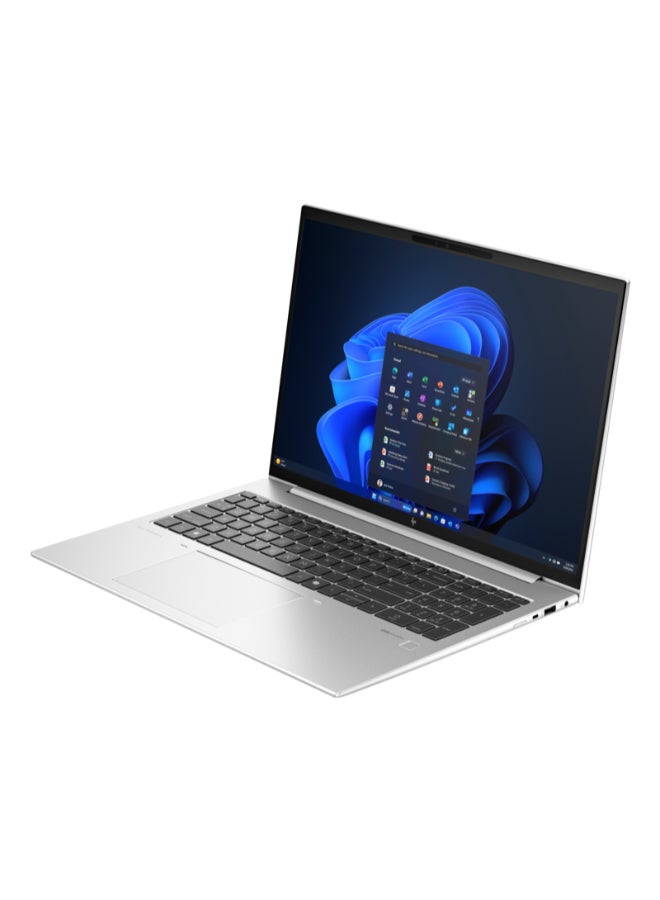 EliteBook 860 G11 Notebook With 16-Inch WUXGA IPS Display,Core Ultra 7 155H Processor/32GB RAM/1TB SSD/Windows 11 Pro/970P1ET#ABV English/Arabic silver
