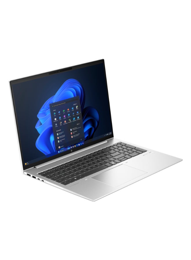 EliteBook 860 G11 Notebook With 16-Inch WUXGA IPS Display,Core Ultra 7 155H Processor/32GB RAM/1TB SSD/Windows 11 Pro/970P1ET#ABV English/Arabic silver