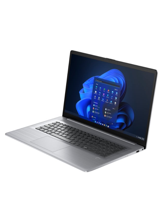 HP - 470 G10 (Upgraded Version) Laptop With 17.3-Inch Display,Core i7 1335U Processor/16GB RAM/1TB SSD/Intel Iris XE Graphics/Windows 11 Pro English silver - Image 1