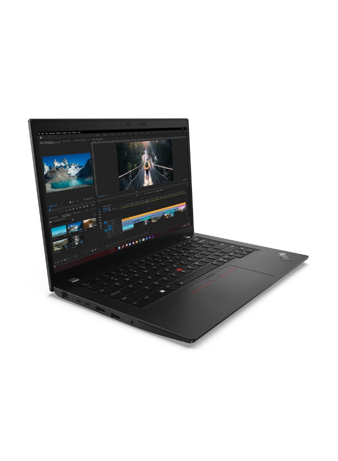 Lenovo (Upgraded Version) ThinkPad L14 Gen 2 Laptop With 14-Inch FHD Display, Core i7 1355U Processor/8GB RAM/512GB SSD/Free DOS/21H10059GR English Black English Black - Image 4