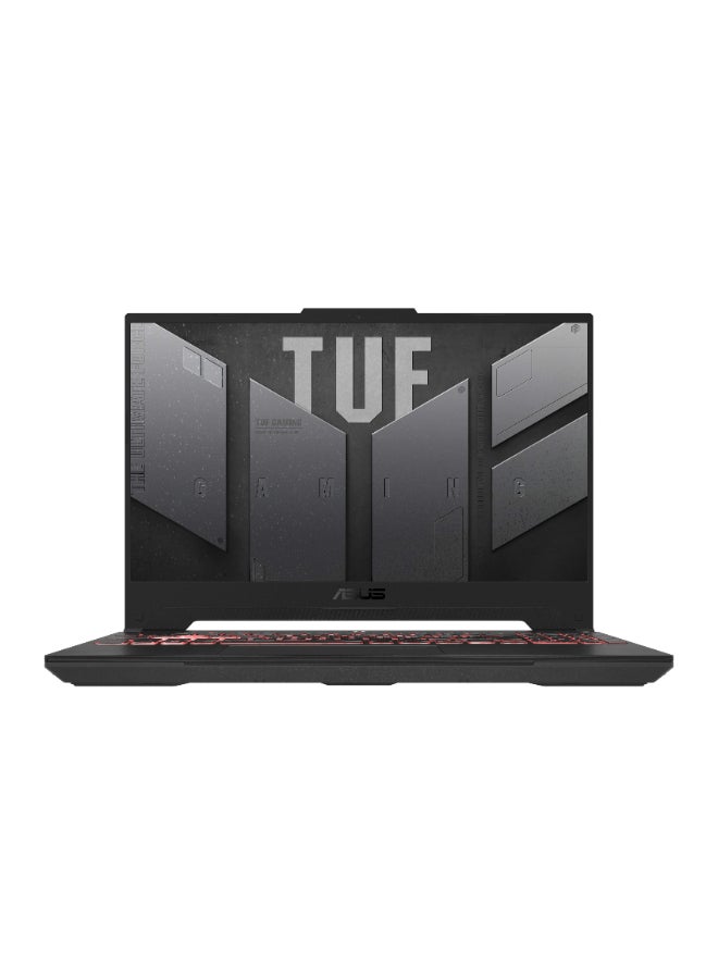 ASUS TUF Gaming A15 Laptop With 15.6-Inch 144Hz Display, AMD Ryzen 7-7435HS Processor/16GB RAM/512GB SSD/6GB Nvidia Geforce RTX 4050 Graphics Card/Windows 11 Home English/Arabic Mecha Grey  - Image 1