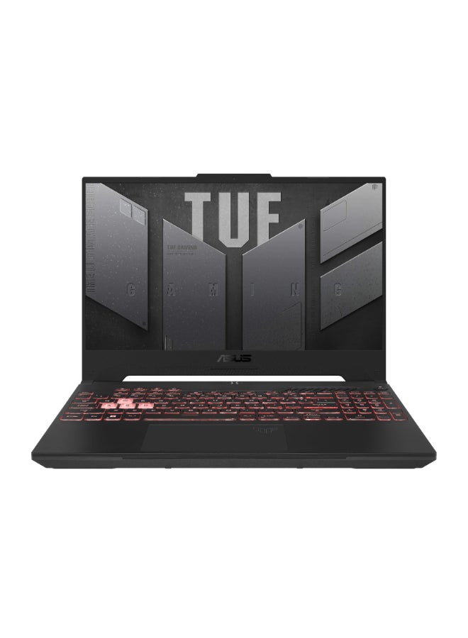 ASUS TUF Gaming A15 Laptop With 15.6-Inch 144Hz Display, AMD Ryzen 7-7435HS Processor/16GB RAM/512GB SSD/6GB Nvidia Geforce RTX 4050 Graphics Card/Windows 11 Home English/Arabic Mecha Grey  - Image 2