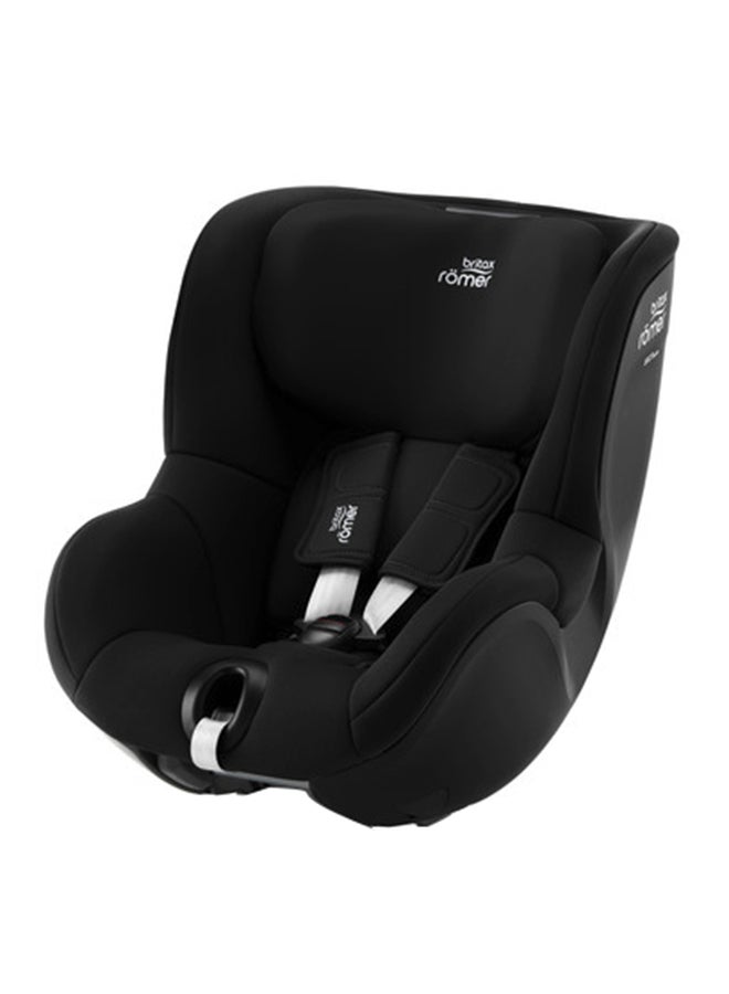 بريتاكس رومر Dualfix Pro M Car Seat For 3 Months To 4 Yrs, Forward And Rear Facing, Multi-Recline, Extra Safe 5-Point Harness, 360 degree Rotation - Space Black - Image 1