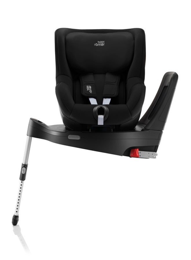 بريتاكس رومر Dualfix Pro M Car Seat For 3 Months To 4 Yrs, Forward And Rear Facing, Multi-Recline, Extra Safe 5-Point Harness, 360 degree Rotation - Space Black - Image 4