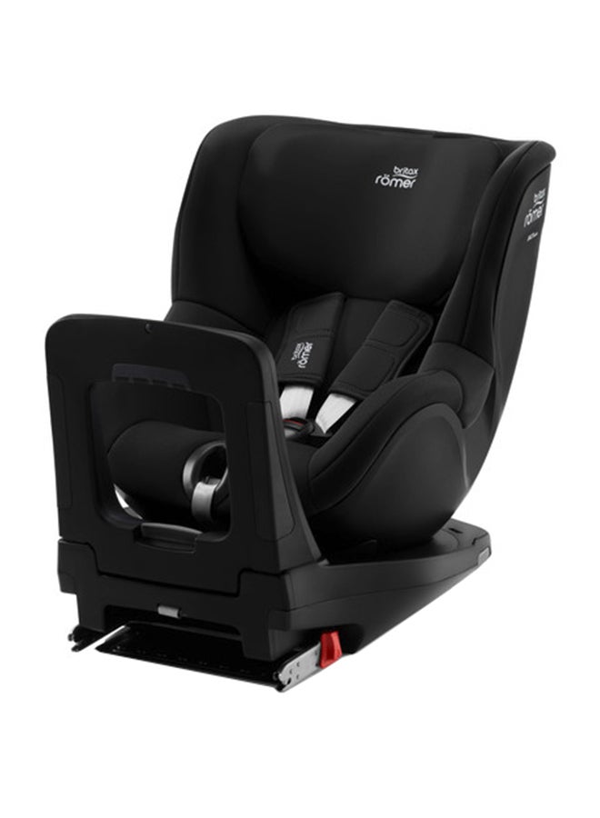 بريتاكس رومر Dualfix Pro M Car Seat For 3 Months To 4 Yrs, Forward And Rear Facing, Multi-Recline, Extra Safe 5-Point Harness, 360 degree Rotation - Space Black - Image 2