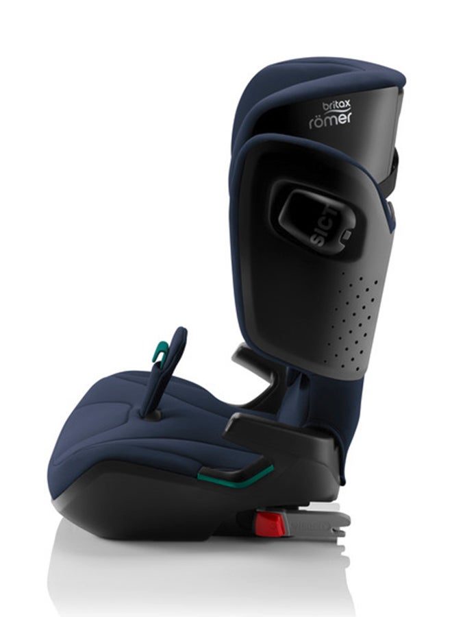 بريتاكس رومر KIDFIX I-SIZE Car Seat 3.5 Years To 12 Years, Forward Facing XP PAD Equipped SecureGuard Protection - Night Blue  - Image 1