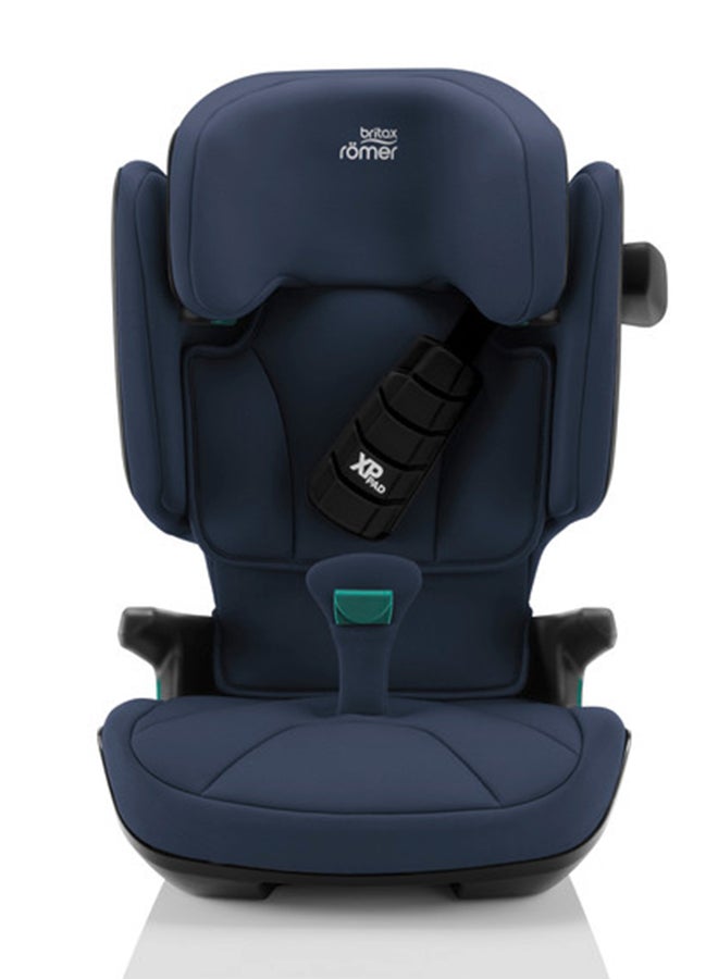 بريتاكس رومر KIDFIX I-SIZE Car Seat 3.5 Years To 12 Years, Forward Facing XP PAD Equipped SecureGuard Protection - Night Blue  - Image 3