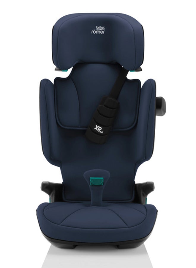بريتاكس رومر KIDFIX I-SIZE Car Seat 3.5 Years To 12 Years, Forward Facing XP PAD Equipped SecureGuard Protection - Night Blue  - Image 4