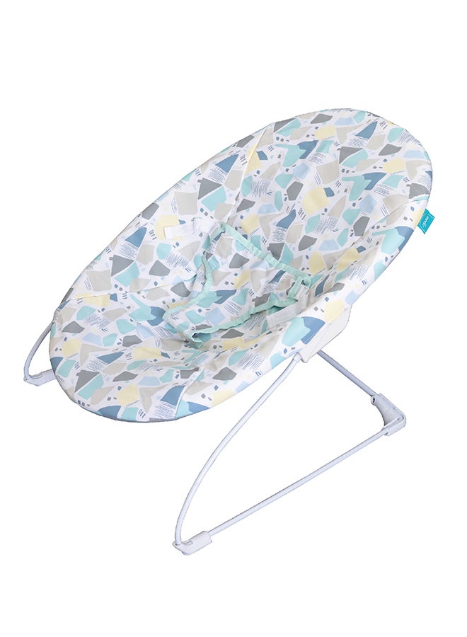 Moon Hop And Lean Bouncer Balance Support Baby Carrier And Crib Infants Baby Swing, Grey - Image 1