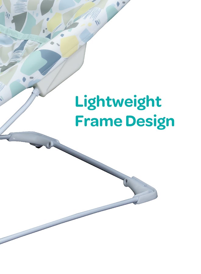 Moon Hop And Lean Bouncer Balance Support Baby Carrier And Crib Infants Baby Swing, Grey - Image 4