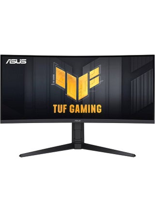TUF Gaming VG34VQEL1A Curved Monitor, 34" UWQHD VA Display, 100Hz Refresh Rate, 1ms (MPRT) Response Time, AMD FreeSync Technology, Extreme Low Motion Blur (ELMB) Black - pnsku/N70105932V/45/_/1725345212/e1ba27a2-231c-4f25-a13f-e74ac0f3efd0
