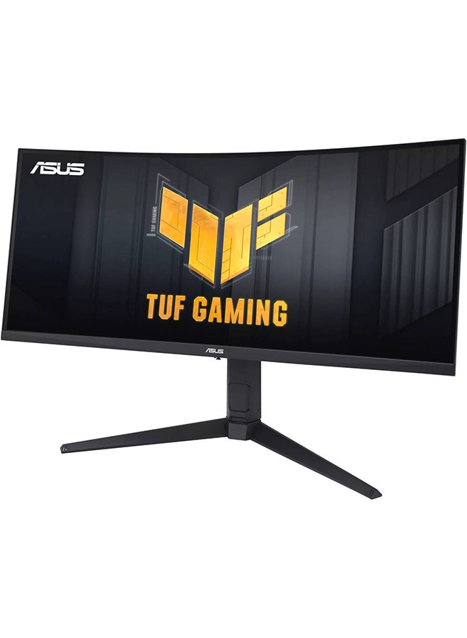 ASUS - TUF Gaming VG34VQEL1A Curved Monitor, 34" UWQHD VA Display, 100Hz Refresh Rate, 1ms (MPRT) Response Time, AMD FreeSync Technology, Extreme Low Motion Blur (ELMB) Black - Image 1