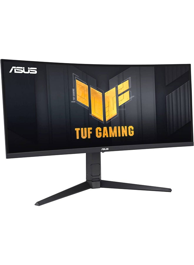 ASUS - TUF Gaming VG34VQEL1A Curved Monitor, 34" UWQHD VA Display, 100Hz Refresh Rate, 1ms (MPRT) Response Time, AMD FreeSync Technology, Extreme Low Motion Blur (ELMB) Black - Image 1