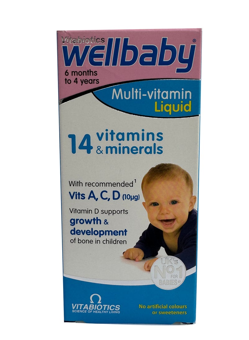 Vitabiotics - Wellbaby & Infant Syr 150Ml - Image 1