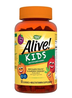 Nature's Way Alive Gummies 60S Multi-Vit For Chld 