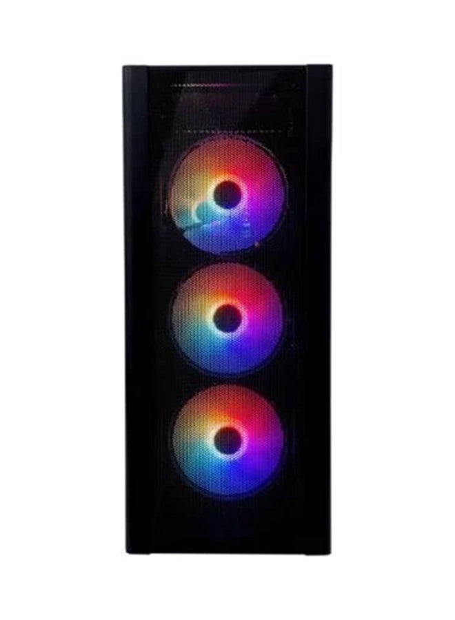 Gaming PC Bundle with 40 Series GPU: Intel Core i5 14400F, Nvidia RTX 4060 OC 8GB, 32 RAM 3200Mhz, 1TB SSD, 650W PSU + 24 Inch 144Hz Monitor + Gaming Keyboard Mouse & Headset, Wi-Fi, Win 11 Black