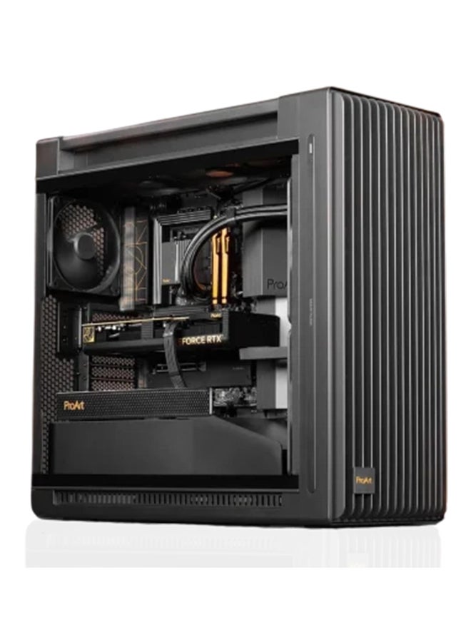 أسوس Pro Art Design PC, AMD RYZEN 7 7800X3D, Nvidia 4070 Super 12GB, 32GB DDR5 (2x16 ) 6000Mhz, 2TB NVMe M.2 SSD, 850W Powered By ASUS, with PA278QV Monitor Black - Image 3