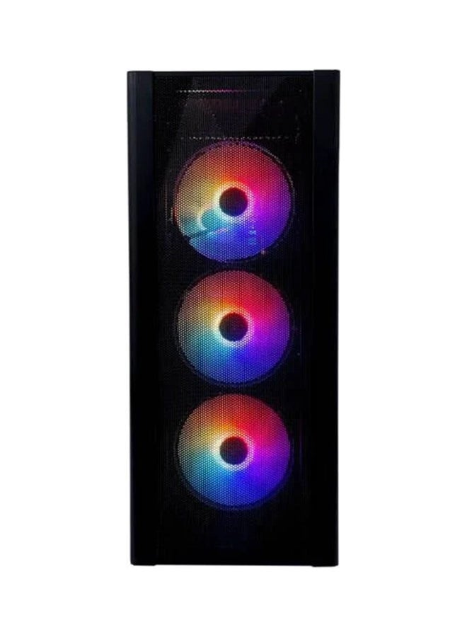 MSI - Gaming PC Bundle with 40 Series GPU: Intel Core i5 14400F, Nvidia RTX 4060 OC 8GB, 32 RAM 3200Mhz, 1TB SSD, 650W PSU + 24 Inch 144Hz Monitor + Gaming Keyboard Mouse & Headset, Wi-Fi, Win 11 Black - Image 1