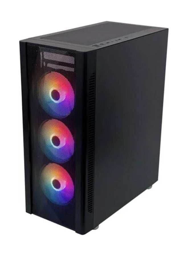 MSI - Gaming PC Bundle with 40 Series GPU: Intel Core i5 14400F, Nvidia RTX 4060 OC 8GB, 32 RAM 3200Mhz, 1TB SSD, 650W PSU + 24 Inch 144Hz Monitor + Gaming Keyboard Mouse & Headset, Wi-Fi, Win 11 Black - Image 1