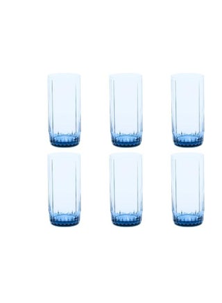 Pasabahce Large Juice and Water Cups Set of 6 – Leia Hi Ball-Turquoise- 310ml - pnsku/N70106044V/45/_/1725354061/f49a7c1e-7ef0-4783-a179-6e223f5d2408