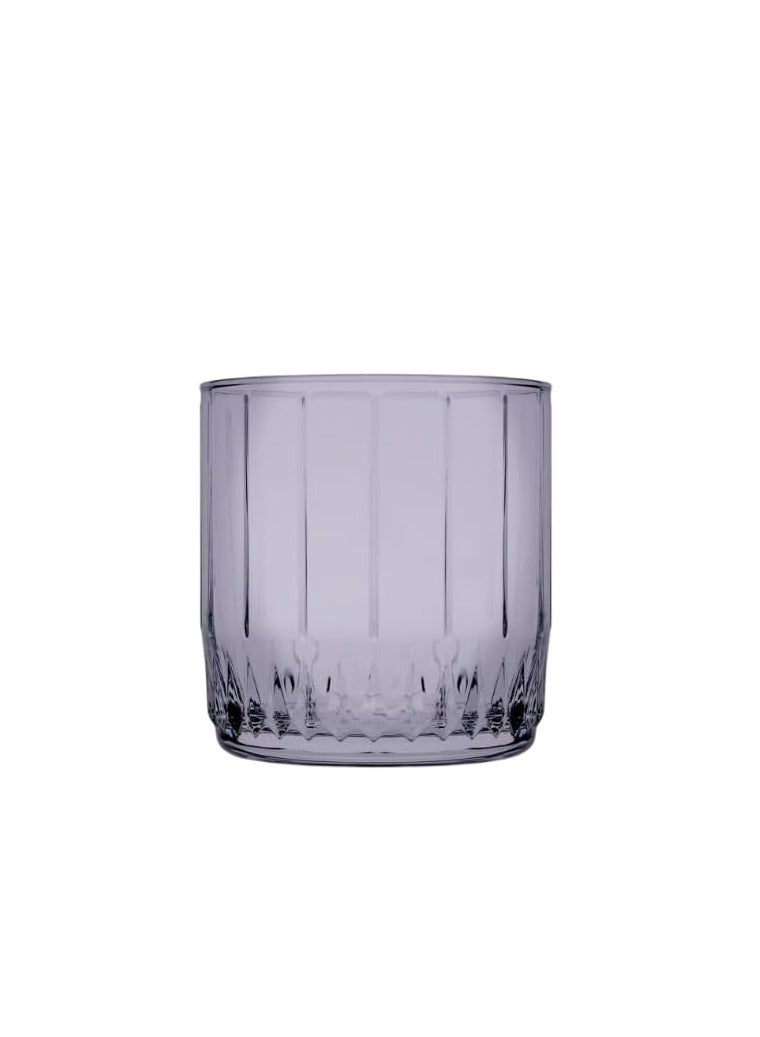 Pasabahce Pasabahce Juice and Water Cups Set of 6 – Leia- 270 ml-Purple color – Turkey Origin - Image 2