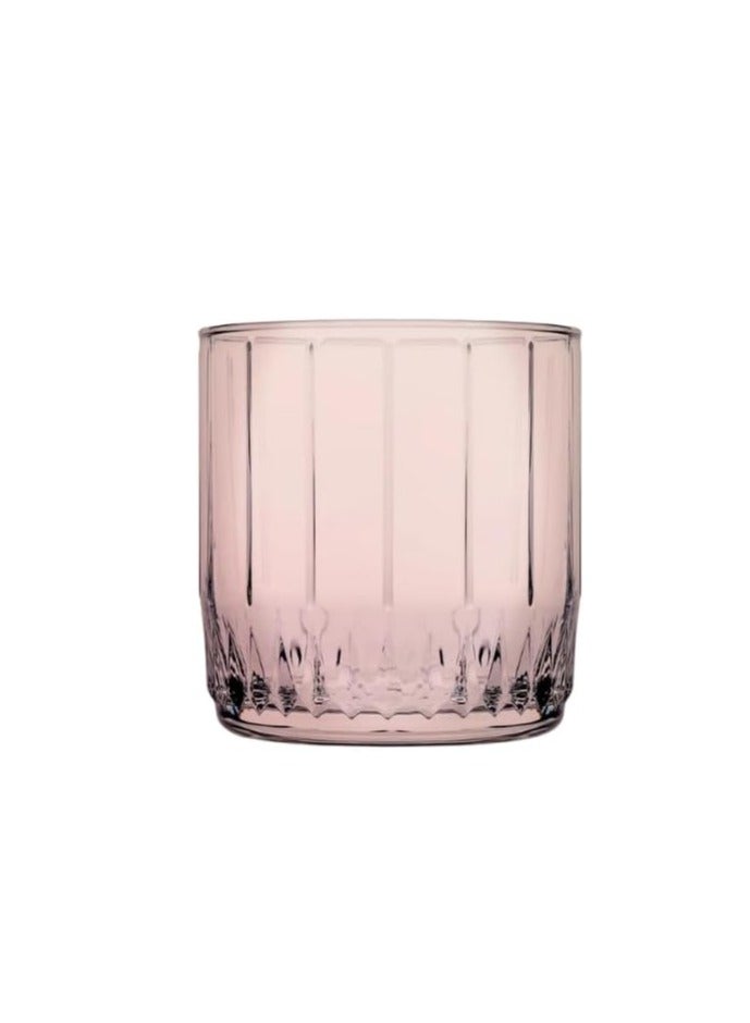 Pasabahce - Pasabahce Juice and Water Cups Set of 6 – Leia- 270 ml-Pink color – Turkey Origin - Image 1
