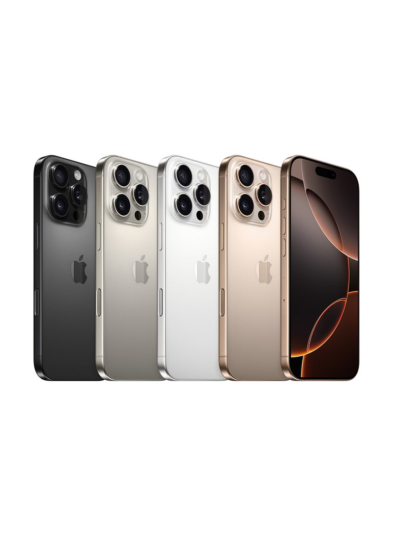 Apple - iPhone 16 Pro 256GB Natural Titanium 5G With FaceTime - International Version - Image 1