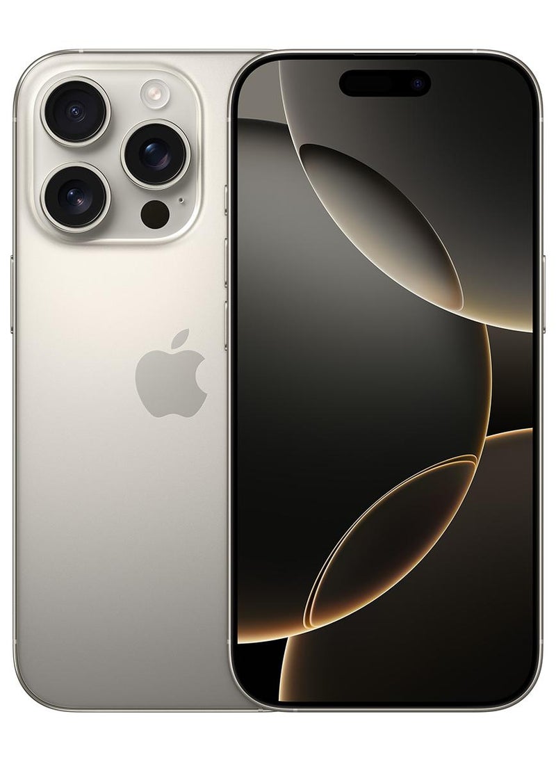 Apple iPhone 16 Pro 256GB Natural Titanium 5G With FaceTime - International Version - Image 1